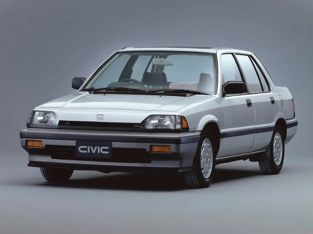 Honda Civic (AJ, AK, AU) 3 поколение, седан (10.1983 - 08.1985)